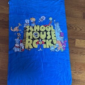 Source Unknown Schoolhouse Rock Blue Blanket